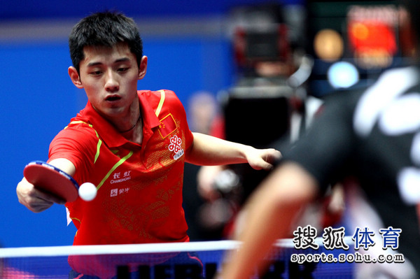 韩国队逆转奥地利队，张继科统治全场