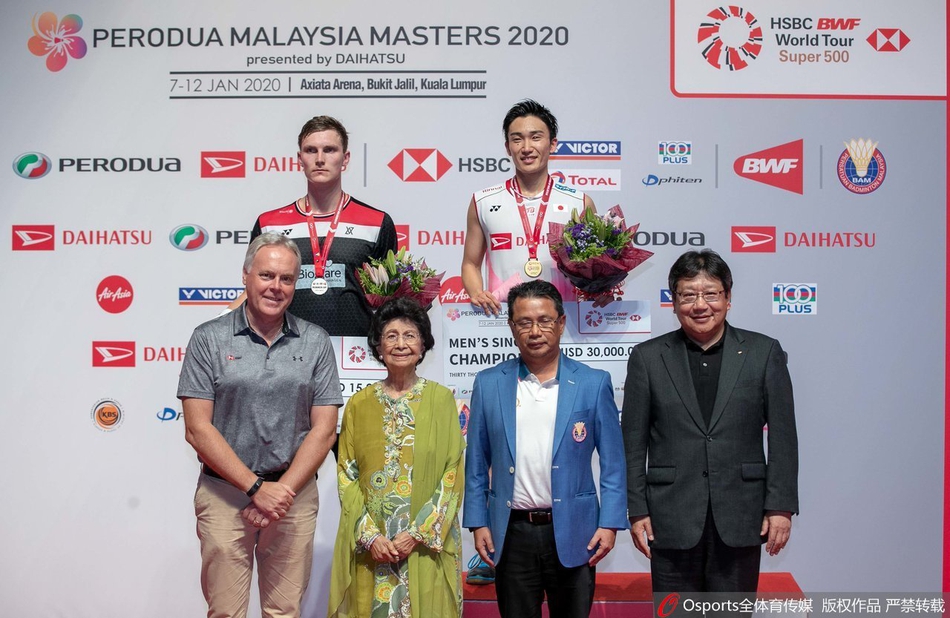 马来西亚队力克中国队，桃田贤斗扛起全队